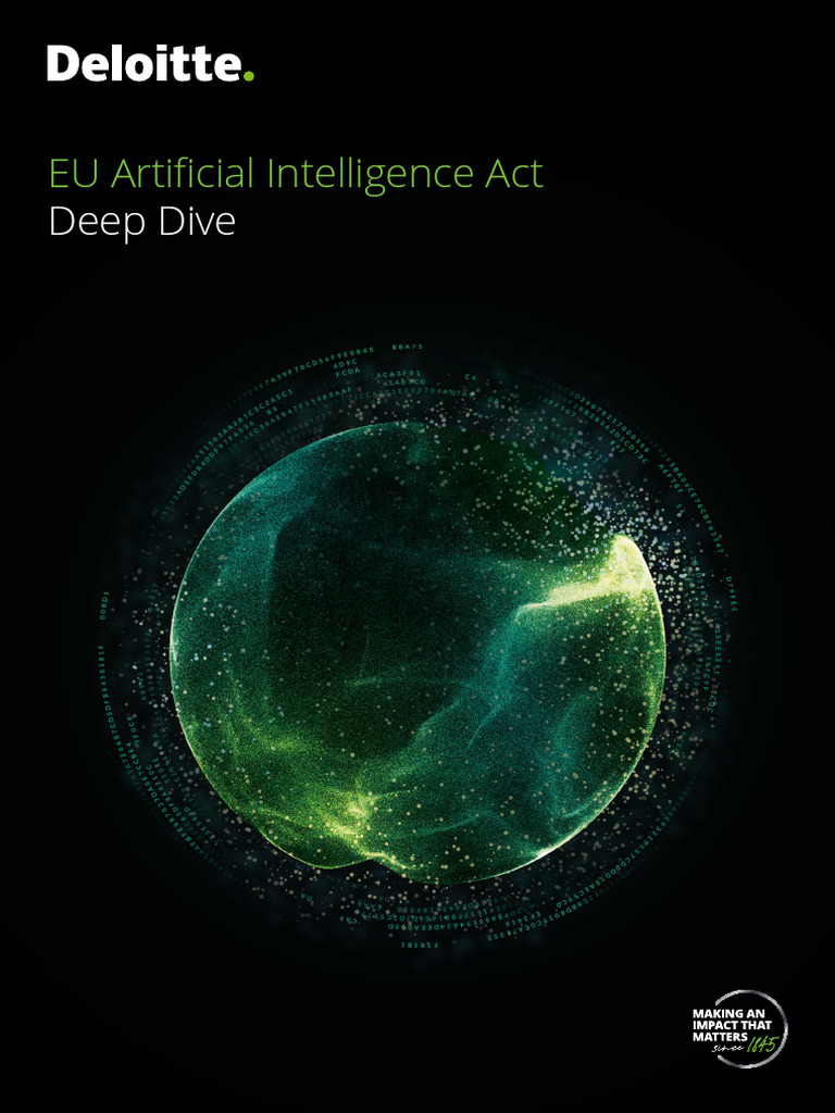 EU AI Act Overview and Compliance Guide | PDF | Artificial Intelligence ...