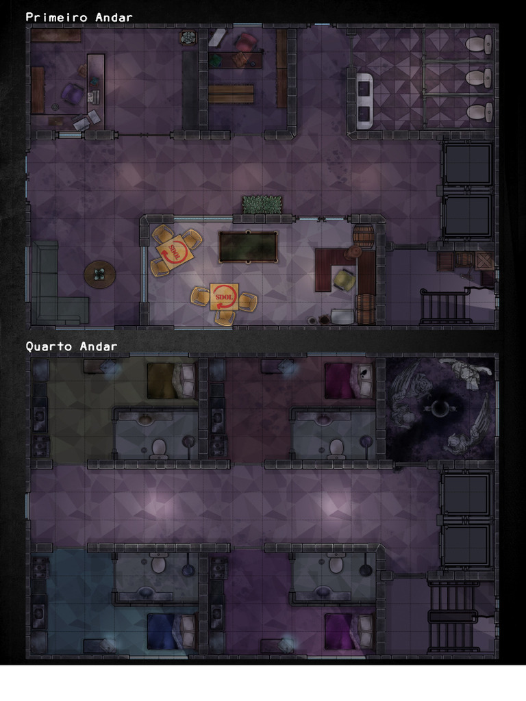 Mapas RPG da Ordem Paranormal | PDF