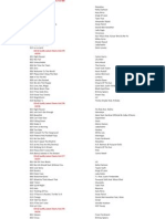 Sunfly Hits 001-280 Track List