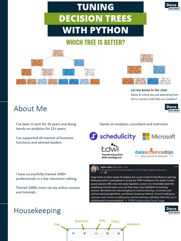 Tuning Decision Trees Python | PDF | Categorical Variable | Statistical ...