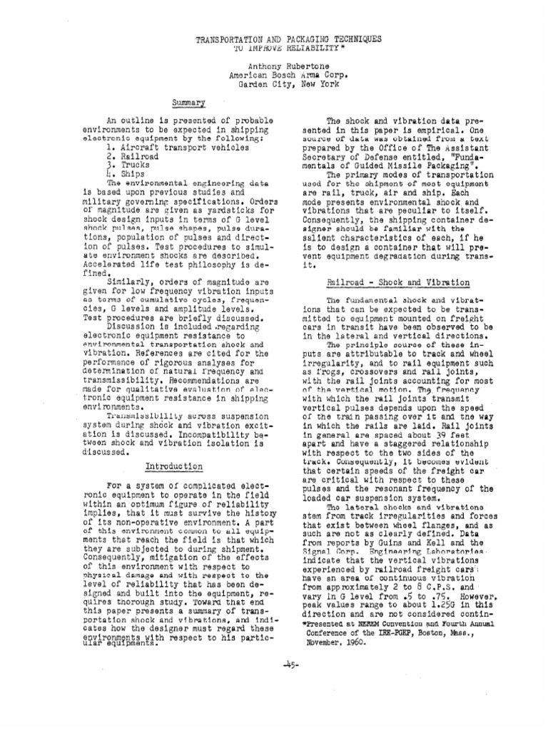Rubertone 1961 | PDF | Resonance | Mechanics