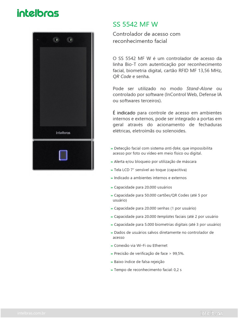Datasheet Ss 5542 MF W PT | PDF | Wi-Fi | Informática
