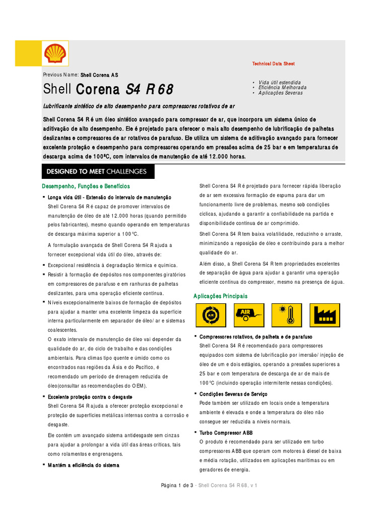 Corena S4 R 68 | PDF | Engenharia Mecânica