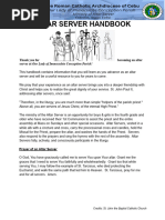 Episcopal Altar Guild Manual Guide | PDF | Altar | Rituals