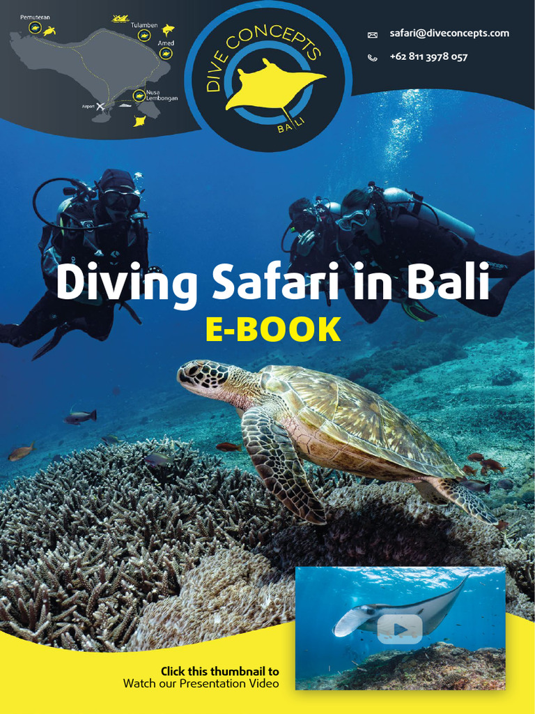 Dive Concepts Bali-Safari Ebook | PDF | Bali