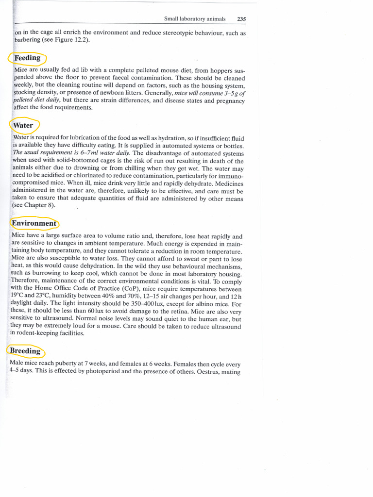 Small Laboratory Animals p3 | PDF