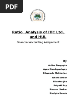 Fa Assign Itc and Hul Ratio Analysis