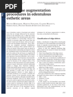 Seibert Classification of Alveolar Defects | PDF