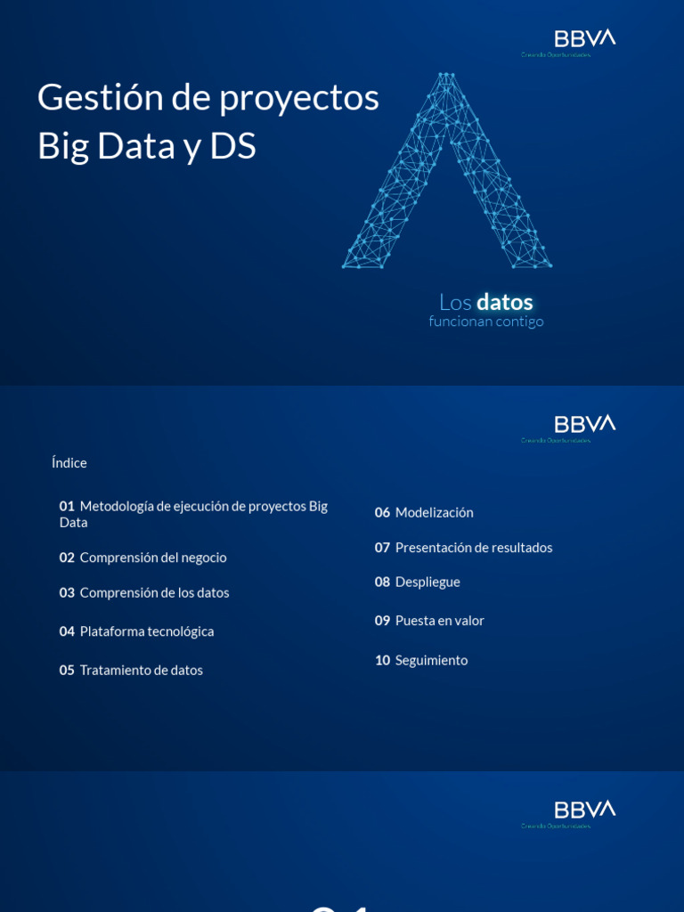 Guía Completa de Proyectos Big Data | PDF | Big Data | Evaluación