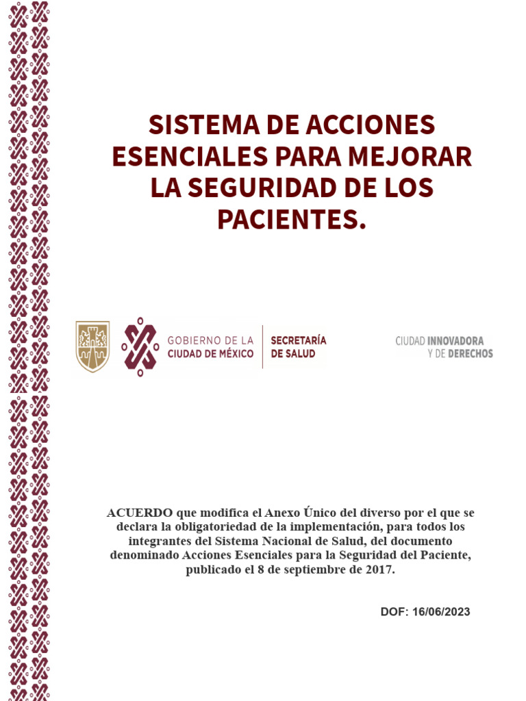 Capaciatación AESP | PDF | Seguridad del paciente | Medicamentos con receta