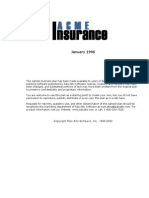 Insurance Broker Business Plan