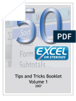 Excel On Steroids Tips and Tricks Vol1