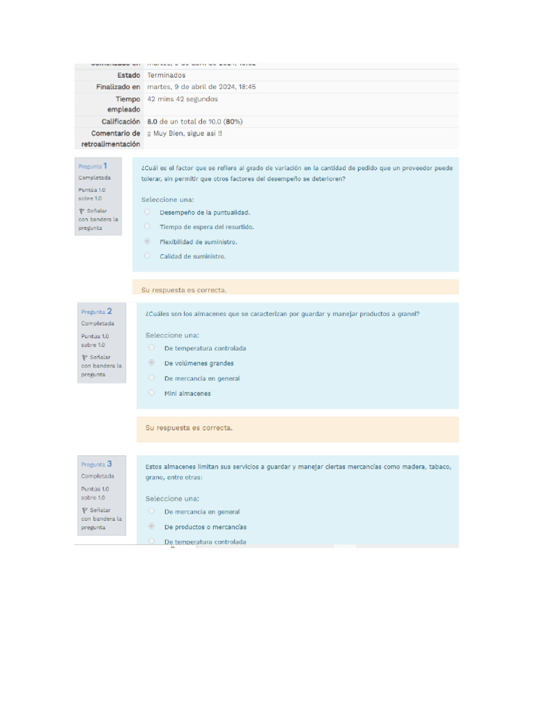 Examen Segundo Parcial Segunda Vuelta Pdf
