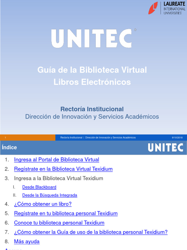 Guía de Uso de Biblioteca Virtual UNITEC | PDF | Contraseña | Informática