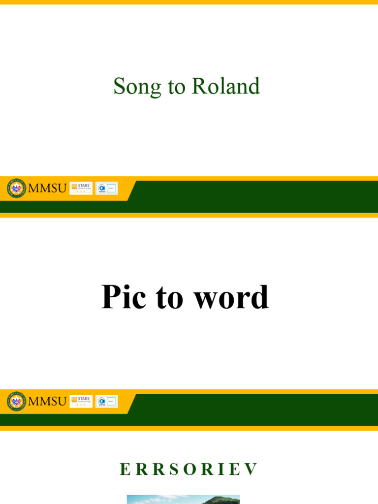 Song of Roland Final | PDF | Charlemagne | Medieval French Literature