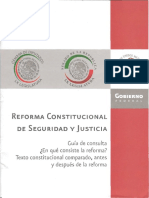 Reforma Constitucional de Seguridad y Justicia