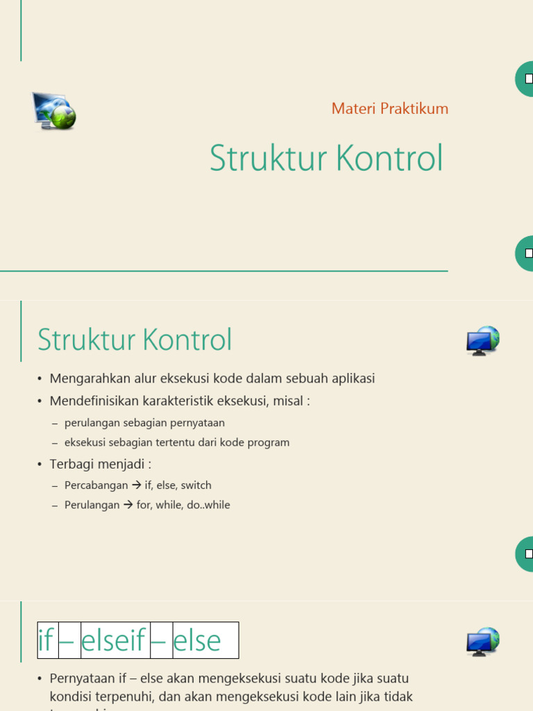 Struktur Kontrol | PDF