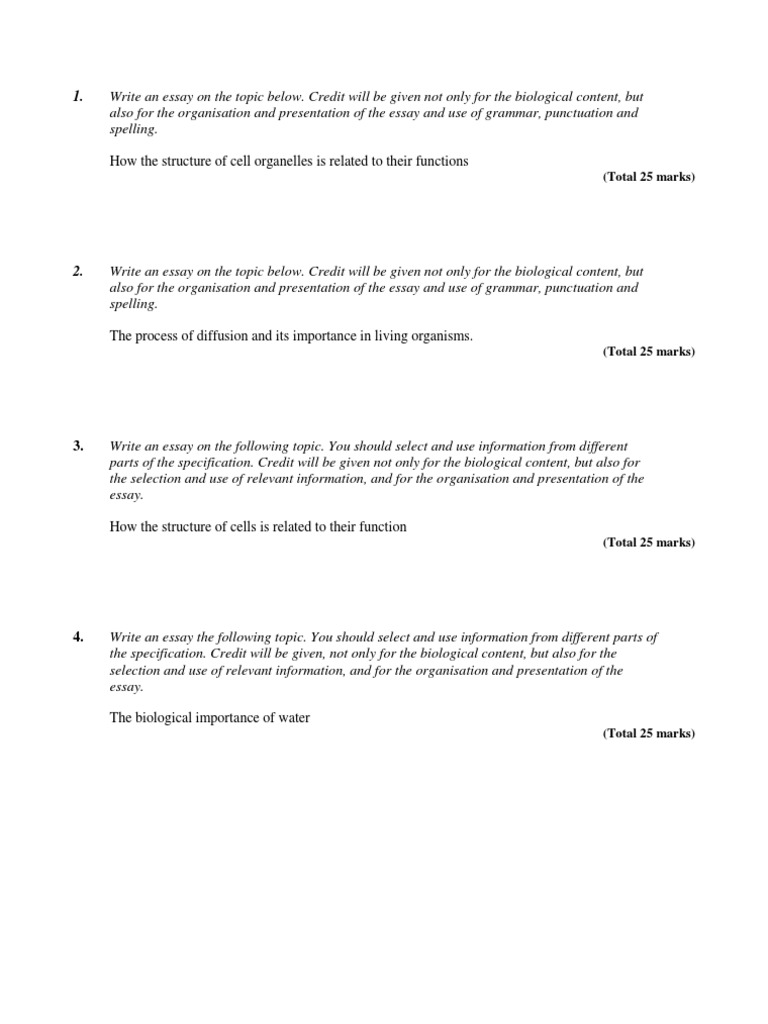 Essay on cell structure and function picture