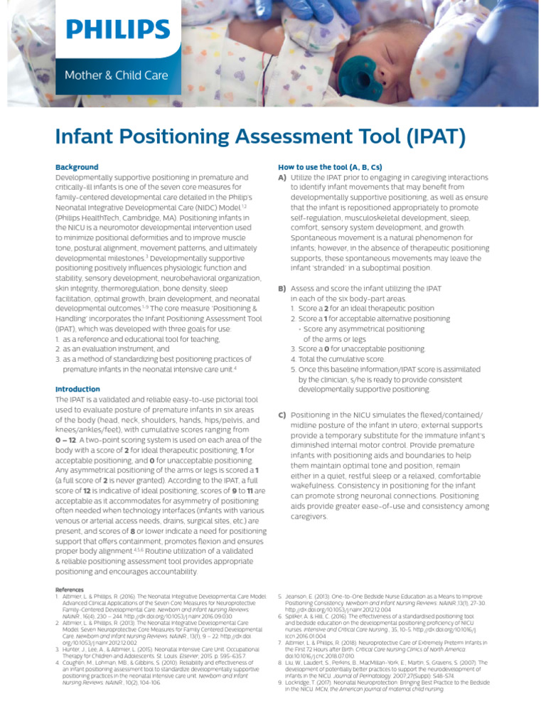 IPAT | PDF | Anatomical Terms Of Motion | Infants