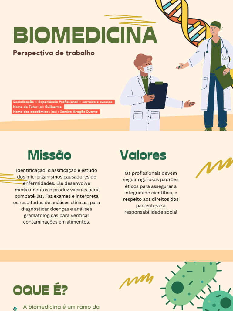 Ramos da Biomedicina e Perícia Criminal | PDF | Especialidades médicas ...