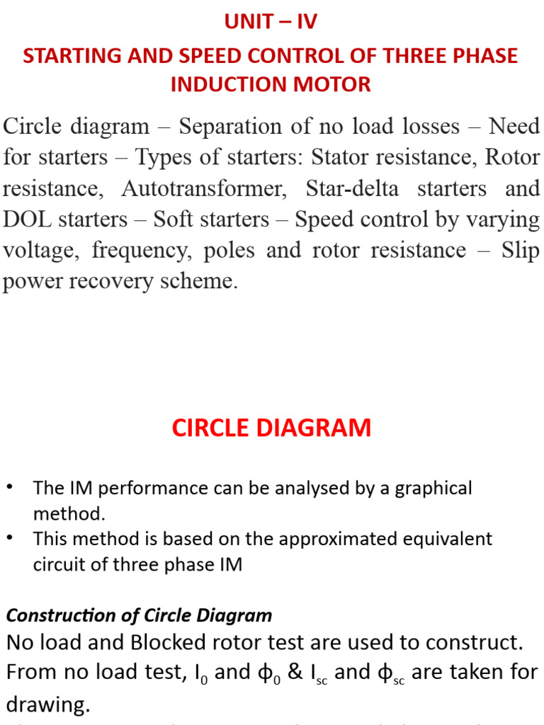 Induction Motor Control Techniques | PDF | Electric Motor ...