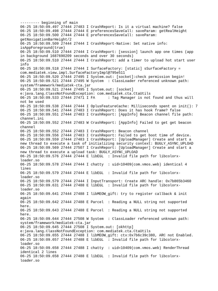 CrashReport and System Logs Analysis | PDF | System Software | Computer ...