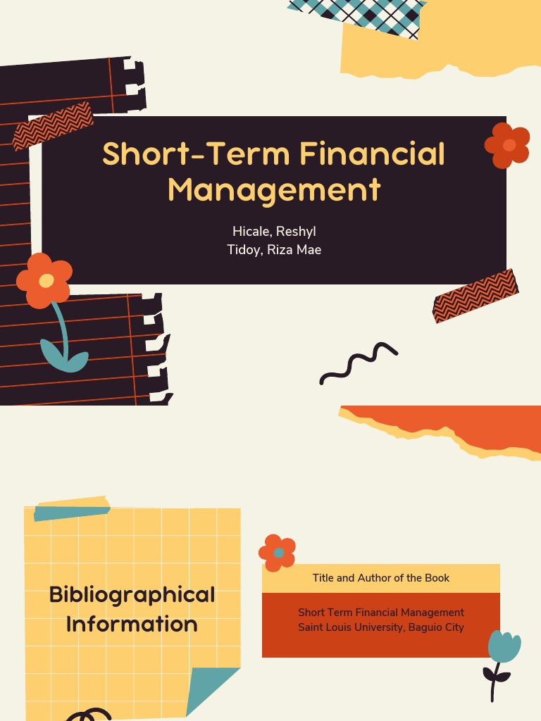 Short-Term Financial Management Guide | PDF | Working Capital | Market ...