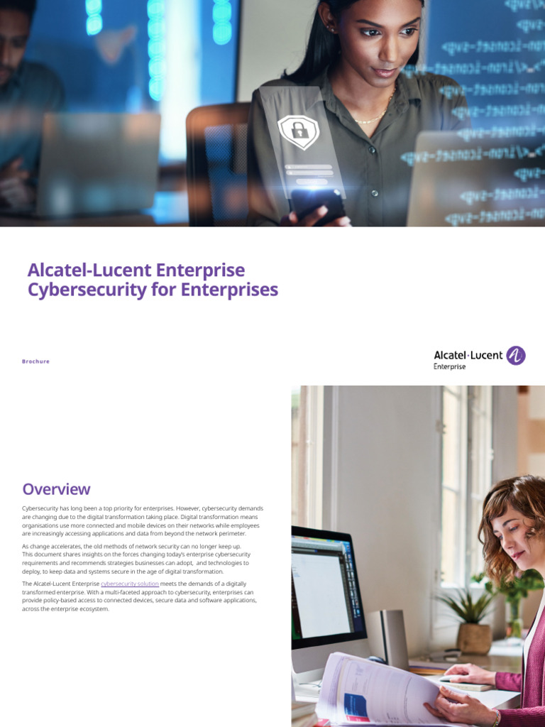 Enterprise Cybersecurity Solutions Guide | PDF | Security | Computer ...