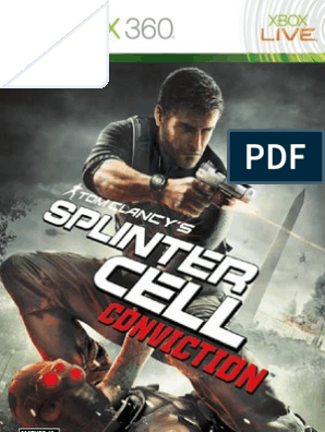Microsoft Xbox 360 - Tom Clancy's Splinter Cell Conviction - Manual Only