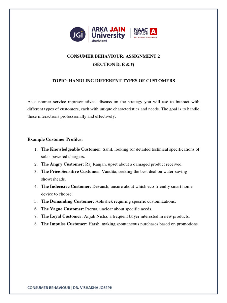 Consumer Behaviour Assignment 2 | PDF | Finance & Money Management