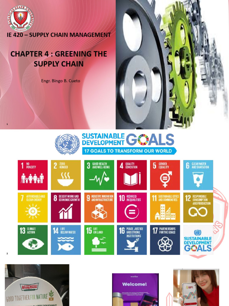 Greening the Supply Chain Strategies | PDF | Supply Chain | Sustainability