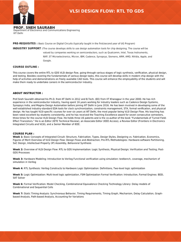 Rtl To Gds Flow Pdf