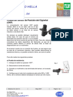 Prueba del Sensor de Posición del Cigüeñal (CKP