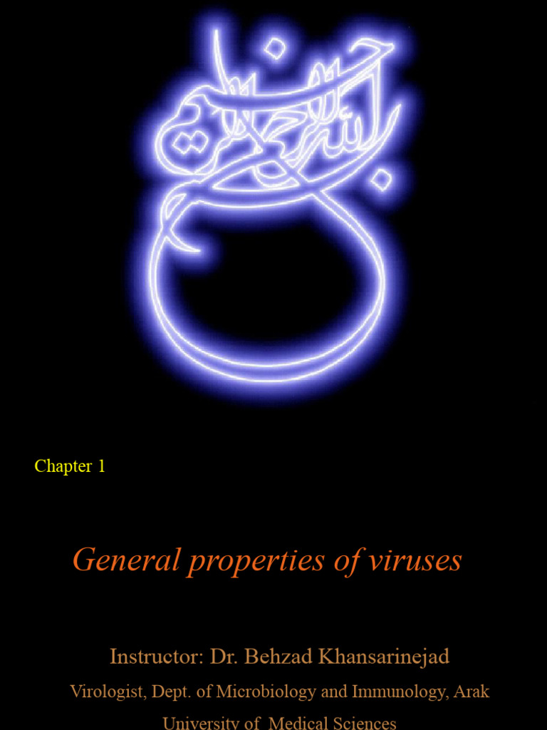 01-Virology-General Properties of Viruses | PDF | Virus | Sense ...