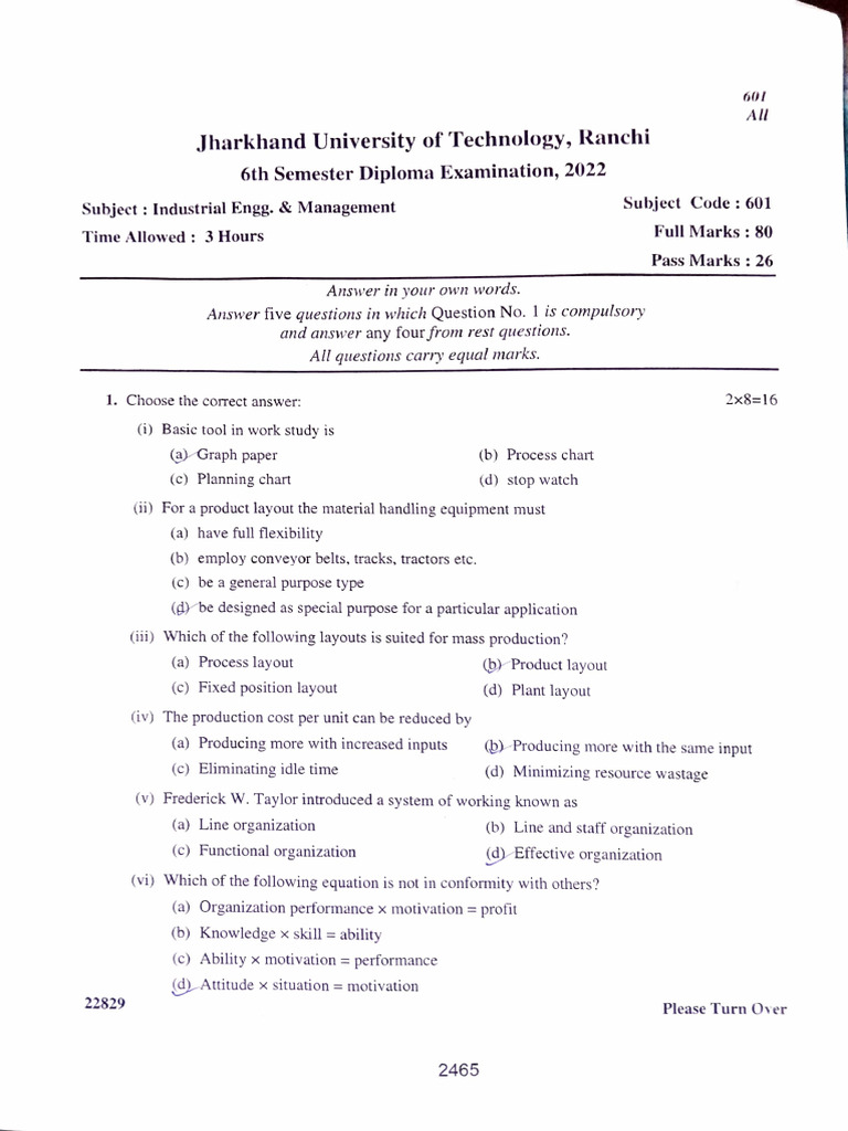 JUT 6th Sem Diploma Question Papers 2022 | PDF | Power Inverter ...