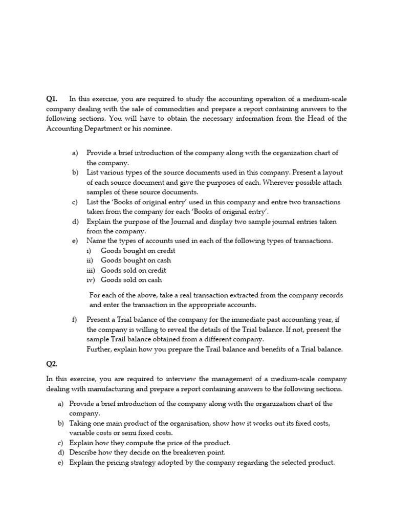 Project Accounting Insights for Engineers | PDF | Financial Economics ...