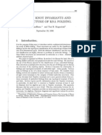 Louis H. Kauffman and Yuri B. Magarshak- Vassiliev Knot Invariants and the Structure of RNA Folding
