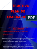 Instructivo Plan de Evacuación