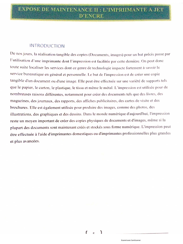 EXposer IMPRImante | PDF