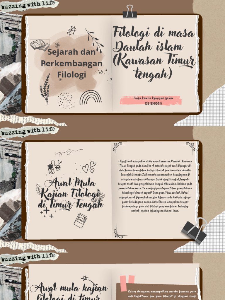 Sejarah Filologi di Timur Tengah | PDF