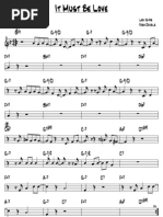 Download It Must Be Love Fmajor - Concert by Josh Double SN75329537 doc pdf