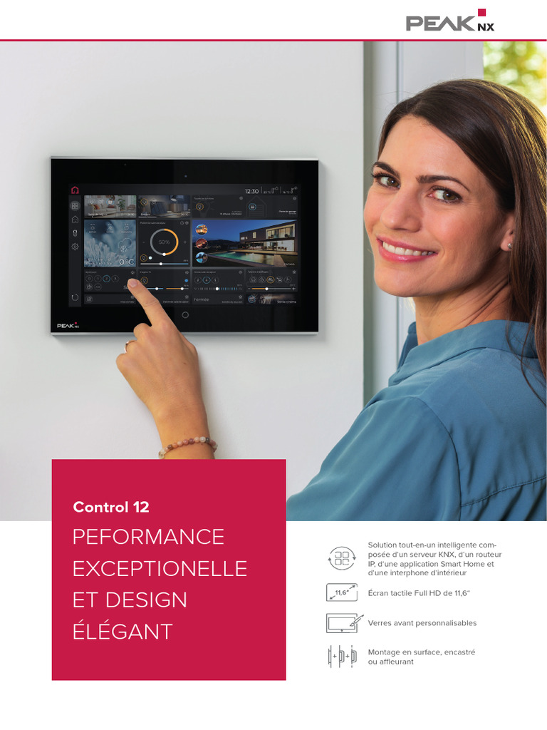 Control 12 : Performance et Design Élégant | PDF | Application | Domotique