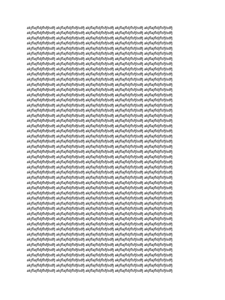 Nonsensical Text Document | PDF | Cooking, Food & Wine