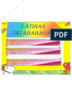 LATIHAN TATABAHASA 3