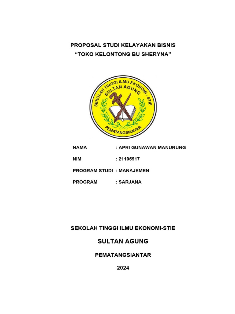 Proposal Usaha SKB Dira | PDF