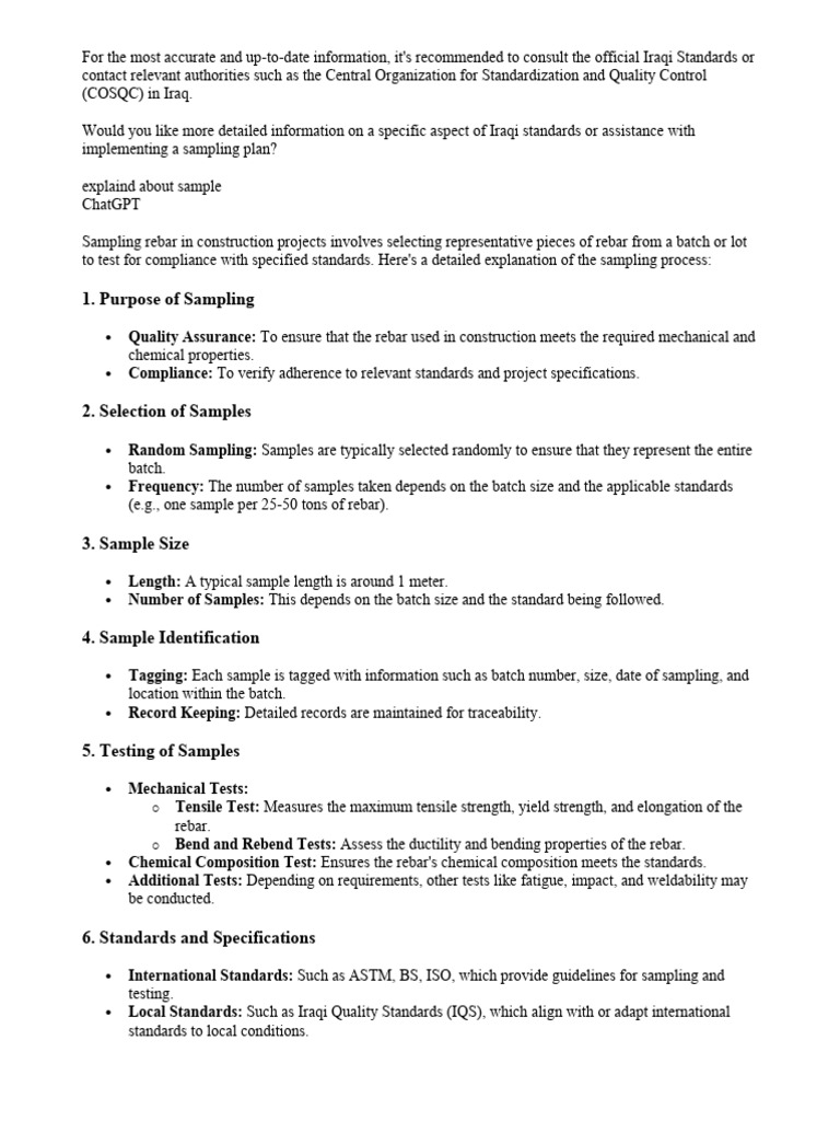 Purpose of Sampling | PDF