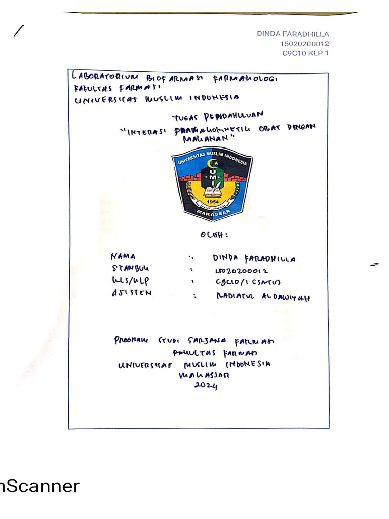 Farkin Interaksi Obat | PDF