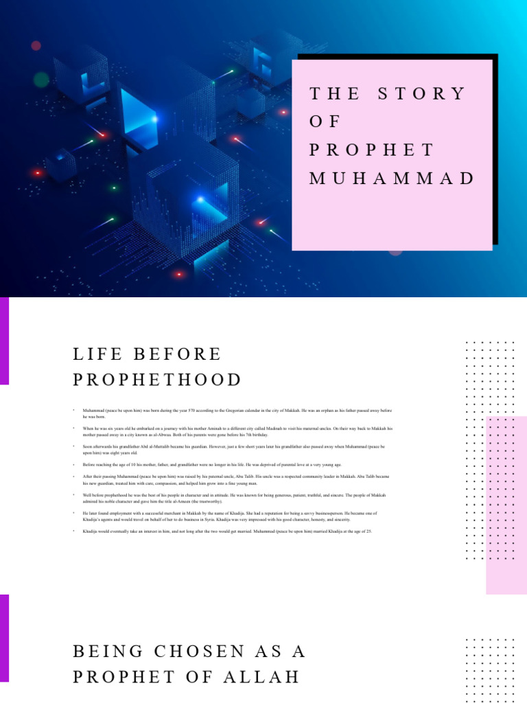 Early Life of Prophet Muhammad | PDF | Muhammad | Abrahamic Religions