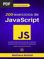 50 Exercícios de JavaScript para Iniciantes | PDF | Média | Script Java