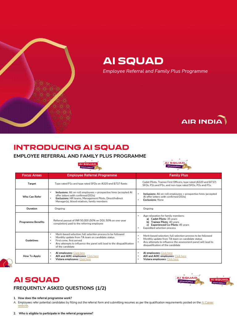 Ai squad referral programme download free pdf recruitment